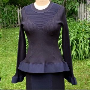 💗 HOST PICK 💗   NWT Herve Leger Paris Pencil Skirt & Peplum Top